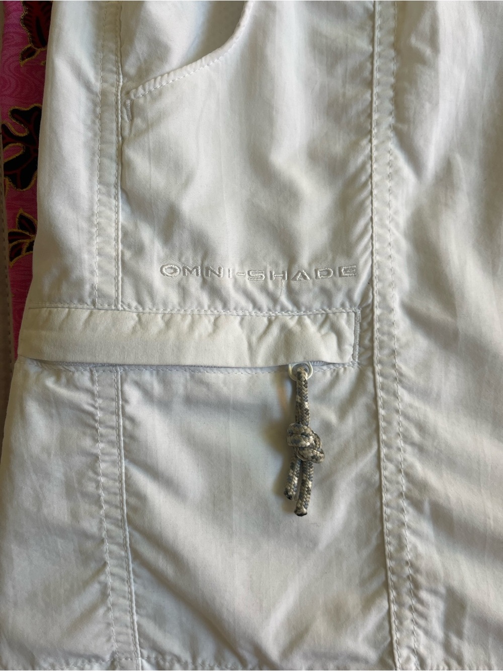 Columbia Omni-Shade White Cargo utility skort size L - Picture 6 of 11